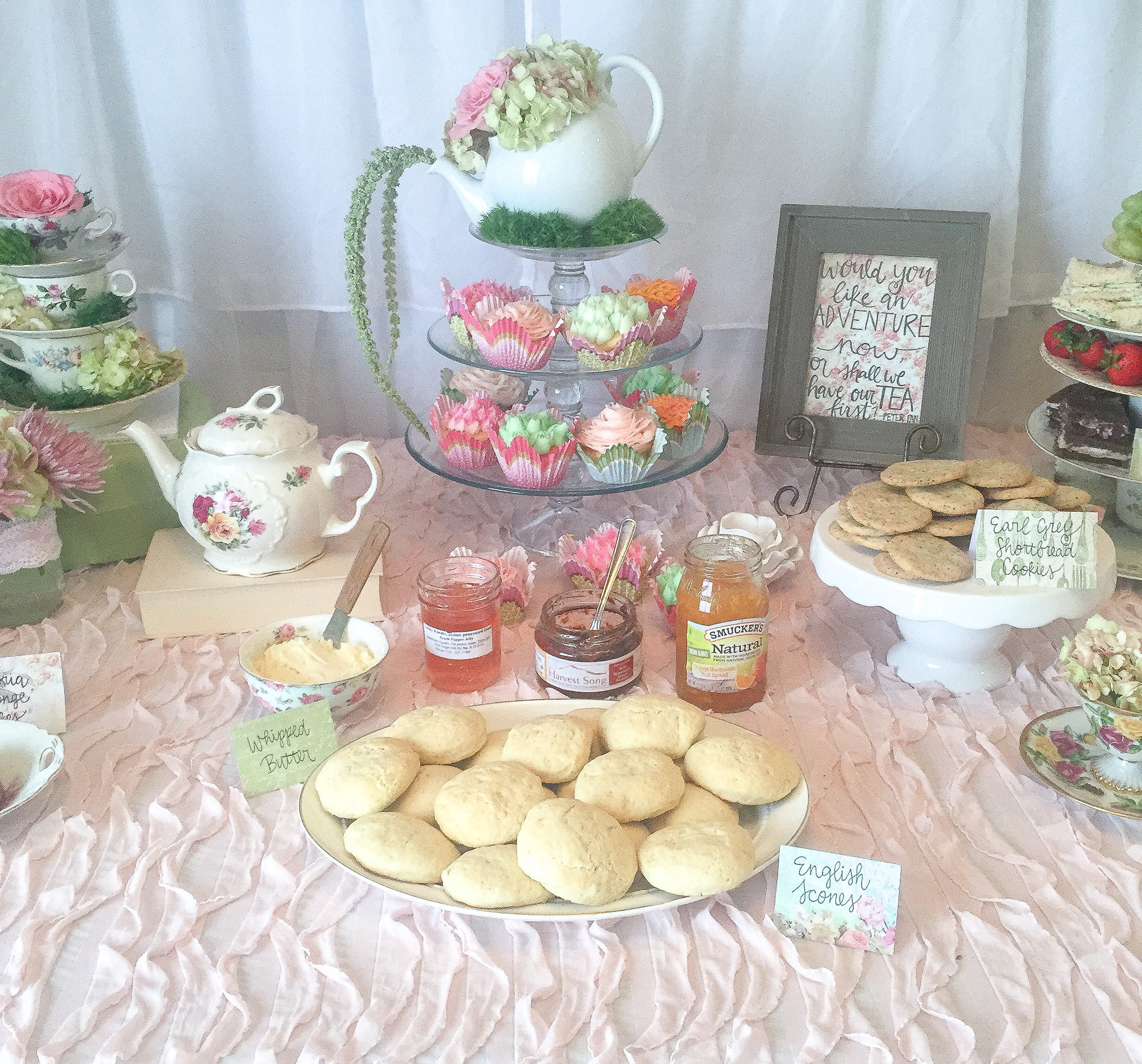 An Enchanted Tea Party Baby Shower Poppy + Grace