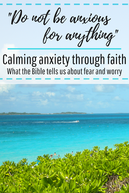 Calming and managing anxiety through faith. What the Bible tells us about fear and worry. How to find biblical peace. Bible verses for managing anxiety and stress