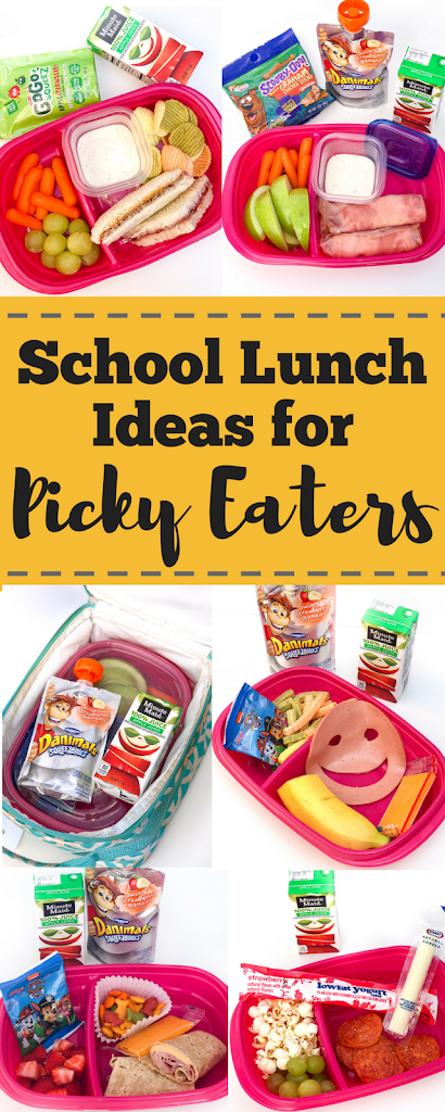 School lunch ideas for picky eaters. Quick and easy school lunch ideas for kids